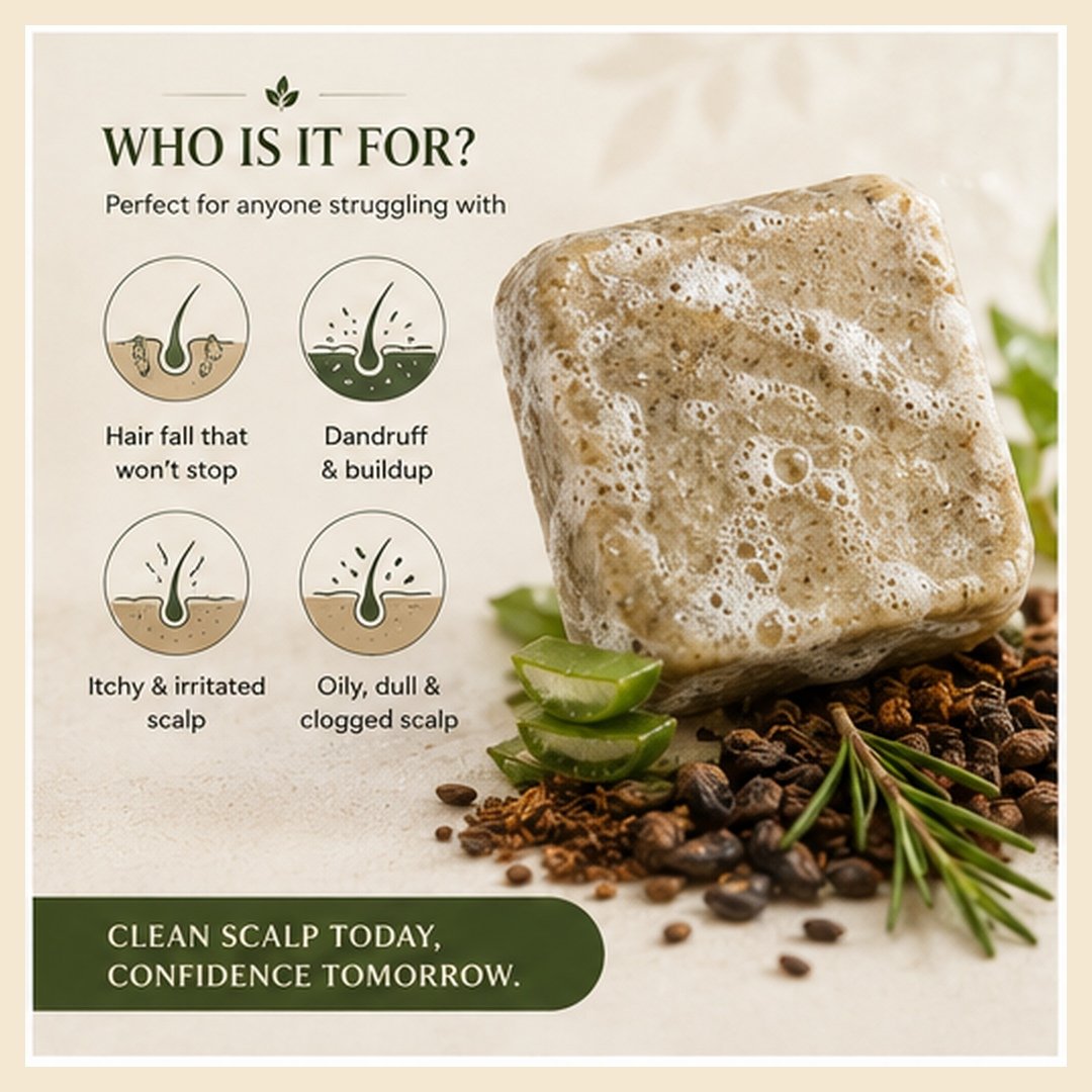 Zulf Shudhi Scalp Scrub Bar - Image 2