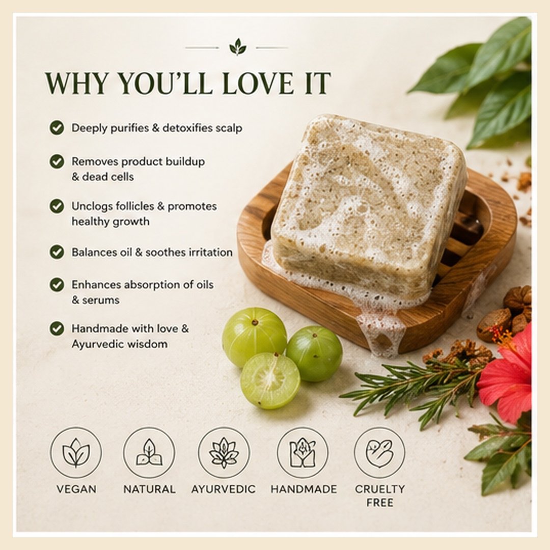 Zulf Shudhi Scalp Scrub Bar - Image 5